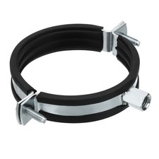 Split Ring Pipe Hanger 3" 80mm Zinc Plated Iron Wall Ceiling Mount