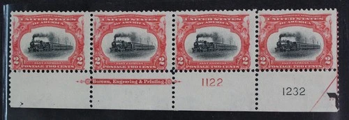 CKStamps: US Stamps Collection Scott#295 Strip Mint H OG