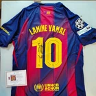Lamine Yamal Signed Autographed FC Barcelona Soccer Jersey Shirt + COA