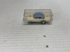 Ford Galaxie Aurora Thunderjet Baby Blue / White Slot Car