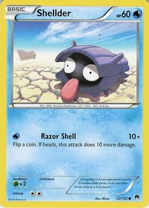 Shellder 22/122 XY BREAKpoint Common Pokemon Card
