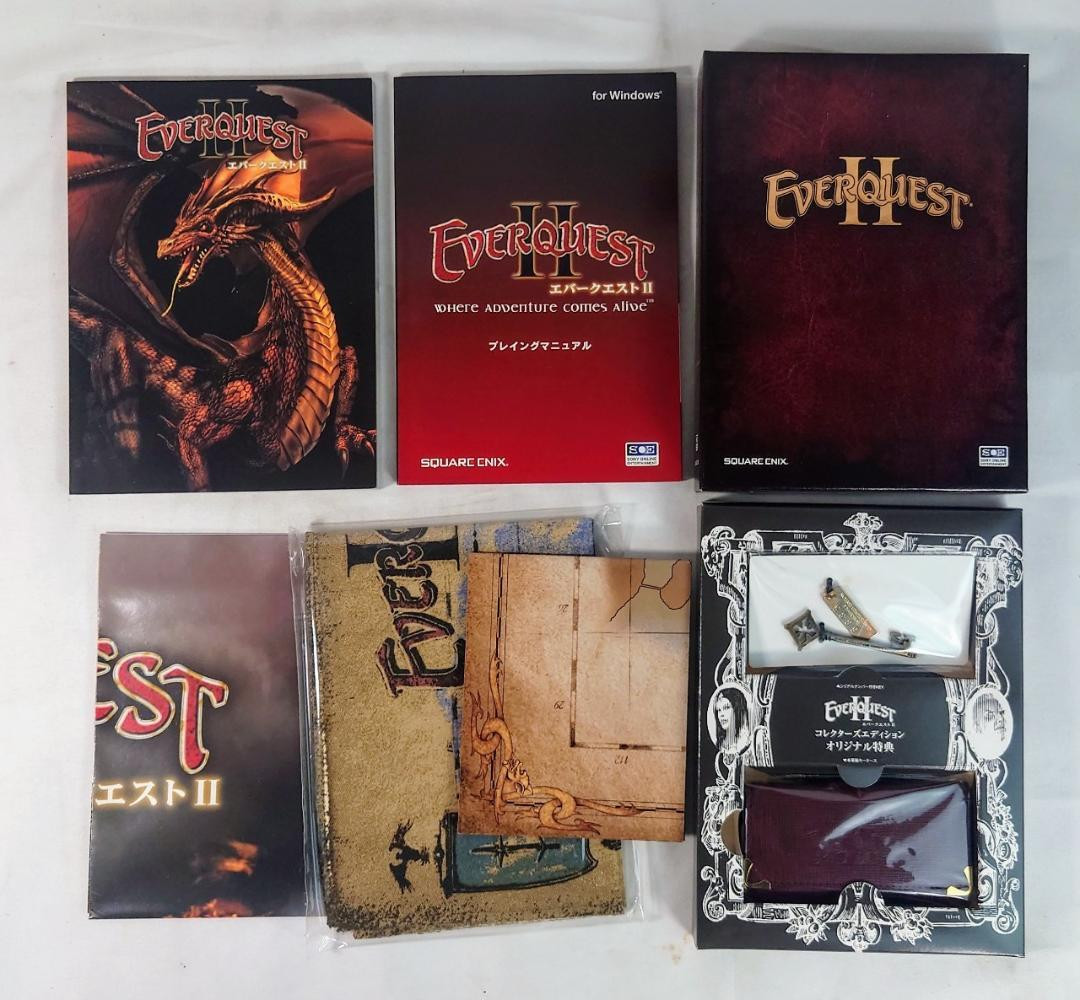 Everquest II Collector's Edition ウインドウズ EVERQUEST 2 COLLECTOR'S EDITION WINDOWS 2000/XP RARE | eBay