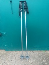2 x GIPRON Ski Pole 2 Section Telescopic 110-140cm Made in Italy
