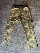 Rhude SSENSE Exclusive Green Camo Rifle Cargo Pants XL