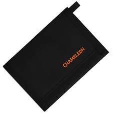 Chameleon Trifold Mens Nylon Wallet-Military Tactical Men One Size, Black