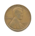 1917-D Lincoln Cent - Nice Fine Condition, Free Shipping