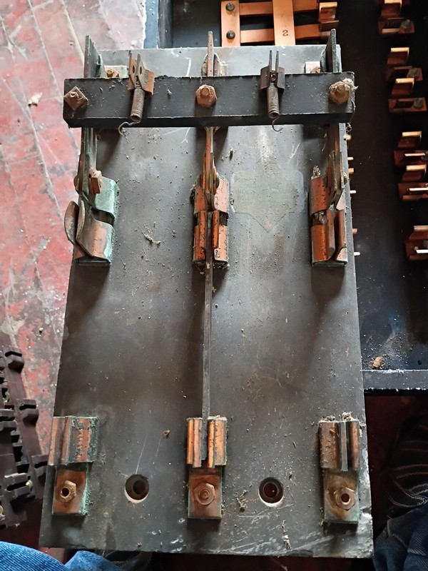 1920's Square D Slate Knife Switch Panel