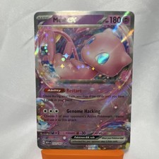 Pokémon Mew EX 151/165 Sv: Scarlet & Violet 151 Double Rare Basic Holo 180HP
