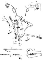 Adly 450S 500S, Beeline Bestia 5.5, 53179-501-000 Hebel, links kpl Nr. 16