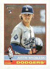 2025 Topps Heritage #319 Justin Wrobleski