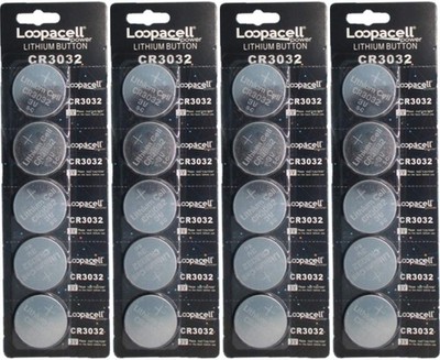 LOOPACELL CR3032 CR 3032 Lithium 3V 20 Batteries 