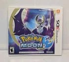 Pokémon Moon Nintendo 3DS 2016 Complete In Box Authentic Tested Game Manual Case