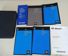 OEM Scion tC Owners Manual Factory Original 2013 User Guide Book w/ Zip Case