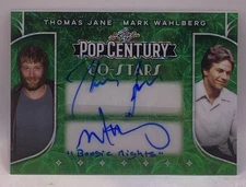 2025 LEAF METAL POP CENTURY THOMAS JANE/MARK WAHLBERG GREEN SCOPE AUTO #1/1 SSP