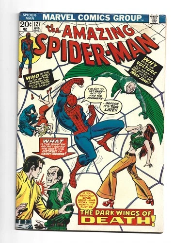 Amazing Spider-man #127, VG+ 4.5, Vulture