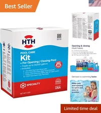 Ultimate Pool Care Kit with Shock & Algae Control - Easy Water Testing Included