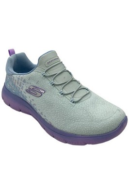 Skechers Women's Summits Monomesh Sneakers Morning Glow Light Blue