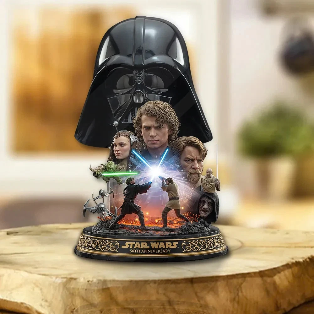 Star Wars 50th Anniversary Shape Acrylic Plaque