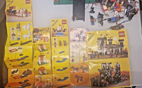 LEGO Black Monarch Castle Knights Castle 6085+6009+6017+6023+6035 with BA Complete