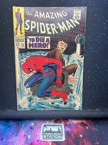 Amazing Spider-Man #52 Raw GD/VG 1st Robbie 3rd Kingpin Apps HTF VTG Comic '67