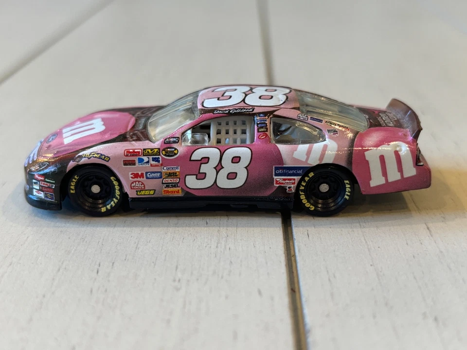 LOOSE, 2007 David Gilliland #38 M&M's: Pink Susan G Komen, 1/64 NASCAR Diecast - Image 3 of 4
