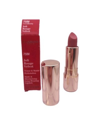 Clarins Joli Rouge Velvet Matte  Moisturizing Lipstick 759v WOODBERRY 