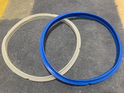 #ad 2 Pack Sealing Ring 6 Qt Silicone Gasket Fit Pressure Cooker Float Valve Caps $8.25