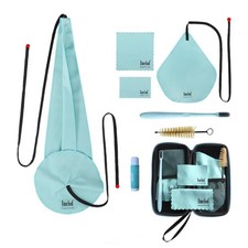 Imelod Saxophone Cleaning kit with Case for Alto Tenor Clarinet Light Blue