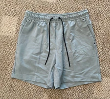 Nike Sportswear Tech Fleece Shorts Athletic DX0828-330 Mica Green Men's Large