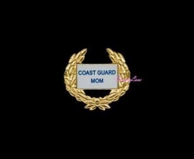 US Coast Guard Mom + a custom promo pin 