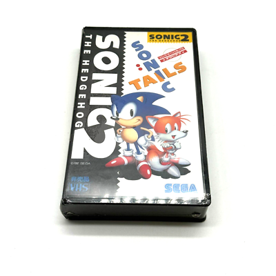 Sonic The Hedgehog 2 Promotion Video VHS New Sealed Segasonic