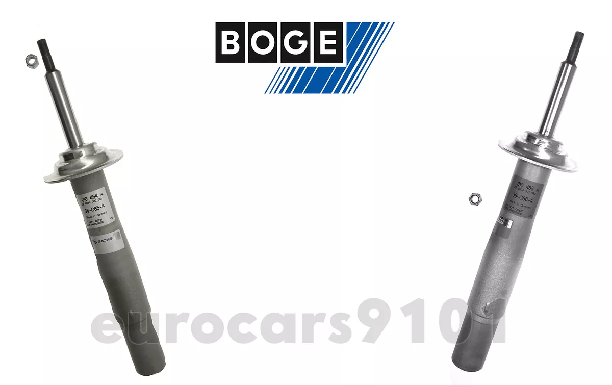 BMW 535i Boge-Sachs Pair Set of Left & Right Struts 31316766997 