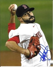 BOSTON RED SOX NEW STAR MARTIN PEREZ SIGNED RED SOX 8X10 PHOTO WITH COA 