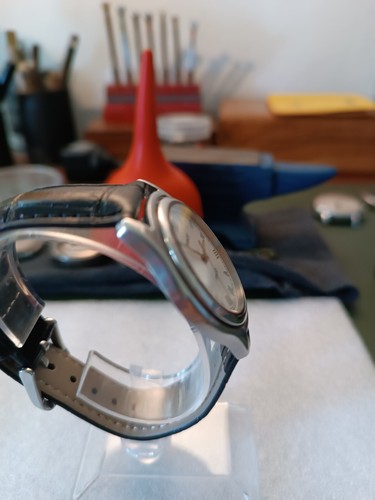 Vintage Tissot Pr50 J176/276k Wrist Watch, Running With Date - Foto 7 di 14