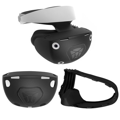 For PS VR2 VR Headset Shell Protective Case VR Face Cover Silicone Accessories