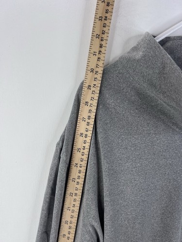 Yatta Golf Men's 1/4 Zip Pullover Jacket Size XXL Light Gray Long Sleeve NWT - Picture 6 of 13