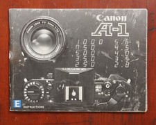 CANON A-1 INSTRUCTION BOOK/164299