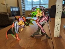 Yamato Capcom Figure Collection MORRIGAN & LILITH Darkstalkers NO STANDS Vampire