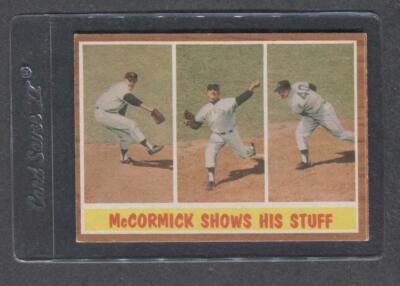 1962 Topps #319 McCormick Shows His Stuff (Giants)  Ex-Mt  (Flat Rate Ship)   A1