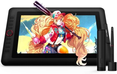 XP-Pen Artist Pro Zeichentablett, 13,3 Zoll tragbarer digitaler Stift - Verpackung abgeplatzt