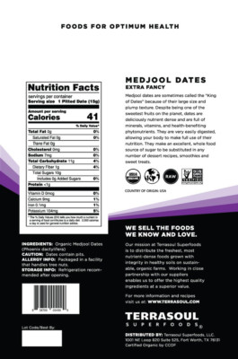 Organic Medjool Dates, 2 Lbs - Soft Chewy Texture | Sweet Caramel Flavor | Fa...