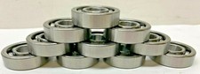 SINGLE ROW BALL BEARING, WEG-BRG, O.D, 1 1/4" I.D, 1/2" LOT OF 10 