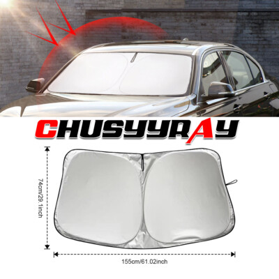 FOR Chevy Silverado 2016 Windshield Sun Shade Cover UV Block Heat Protection
