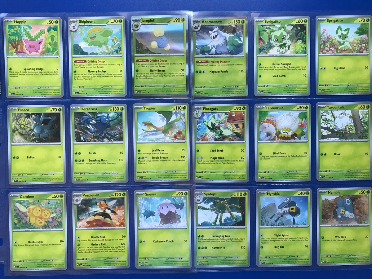 POKEMON PALDEA EVOLVED x176 COMPLETE C/UNC/HOLO RARE/ENERGY CARD