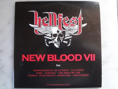 HELLFEST - NEW BLOOD VII - 7 - DIGISLEEVE - PROMOTION CD - NEUWERTIG