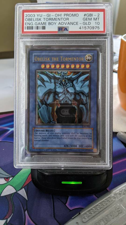 Obelisk the Tormentor GBI-002 PSA 10 Yu-Gi-Oh GBA - GLD Gold | eBay Obelisk the Tormentor GBI-002 PSA 10 Yu-Gi-Oh GBA - GLD Gold | eBay