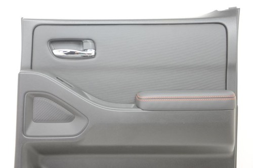 2022-2023 Nissan Frontier Pro-4X Passenger Right Rear Black Door Trim Panel - Picture 2 of 12