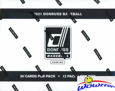 2021 Donruss Baseball MASSIVE Factory Sealed JUMBO FAT CELLO Box-360 Cards-HOLOS