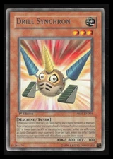 DRILL SYNCHRON YU-GI-OH! TCG 1996 1st Edition ABPF-EN004