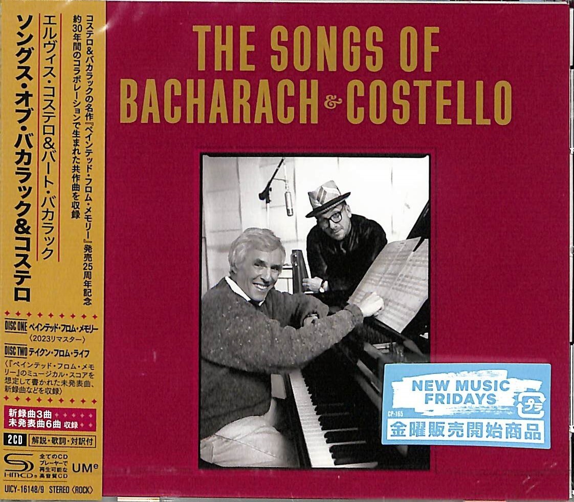 ELVIS COSTELLO & BURT BACHARACH THE SONGS OF 2023 JAPAN 2